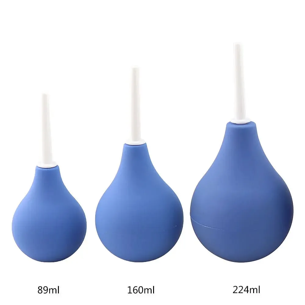 Enema Cleaning Container Vagina Anal Cleaner Douche Bulb Disenyo Medikal Goma Kalusugan Kalinisan Tool Mga Laruan Para sa Babae/Lalaki — image 2