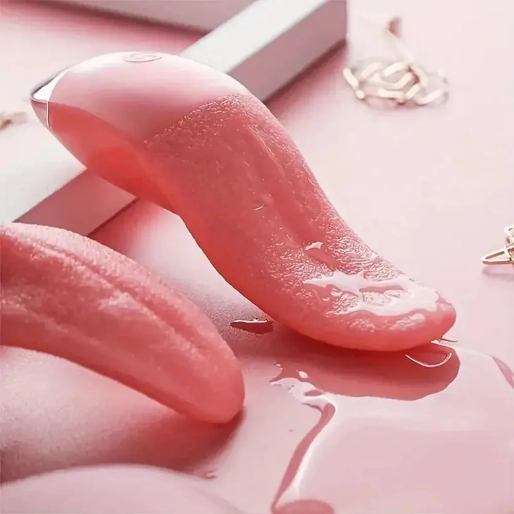 10 Modes Tongue Licking Vibrator For Women G Spot Clitoral Stimulator Dildo Nipple Female Masturbator Vibrators Sex Toys Aldult