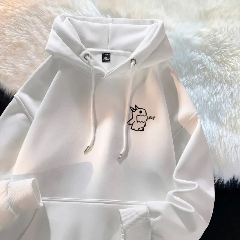 Men's Spring Autumn Hoodie 2026 Fashion Brand Personalized Monster Print Top Multi-Functional Casual Streetwear — image 4