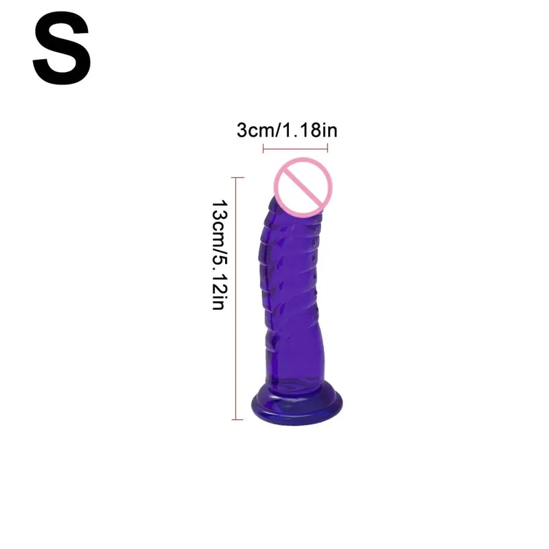 Gode ​​noir réaliste avec base à ventouse forte, jouet sexuel pour pénis doux pour femmes et hommes, jouet vaginal anal mains libres pour adulte en M