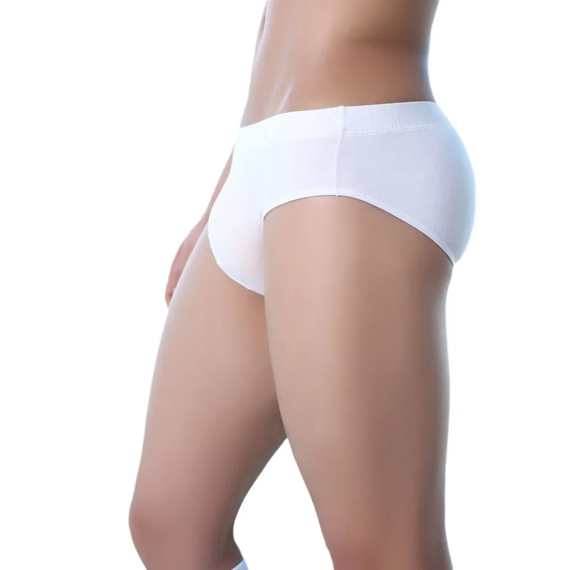 Men Plus Size Modal Triangle Briefs Low Rise Bulge Pouch Soft Breathable Casual Daily Wear Mens Underwear Intimate Panties