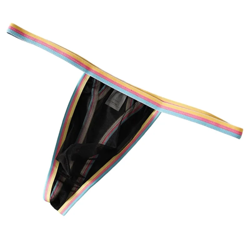 Men's Ultra-thin Mesh Briefs Underpants Man Sexy Underwear Breathable Ropa Interior Hombre Slips Quick Dry Bikinis Sissy Panties