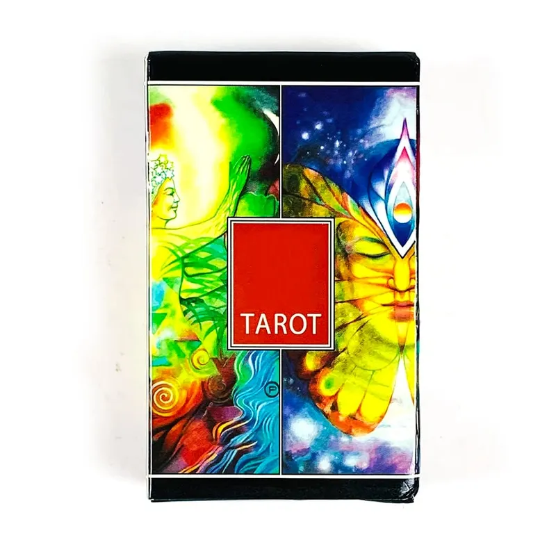 Tarot Cards A 79 Exquisite Deck Oracle English Visions Divination Borad Playing Games Perfect For Christmas and New Year Gift