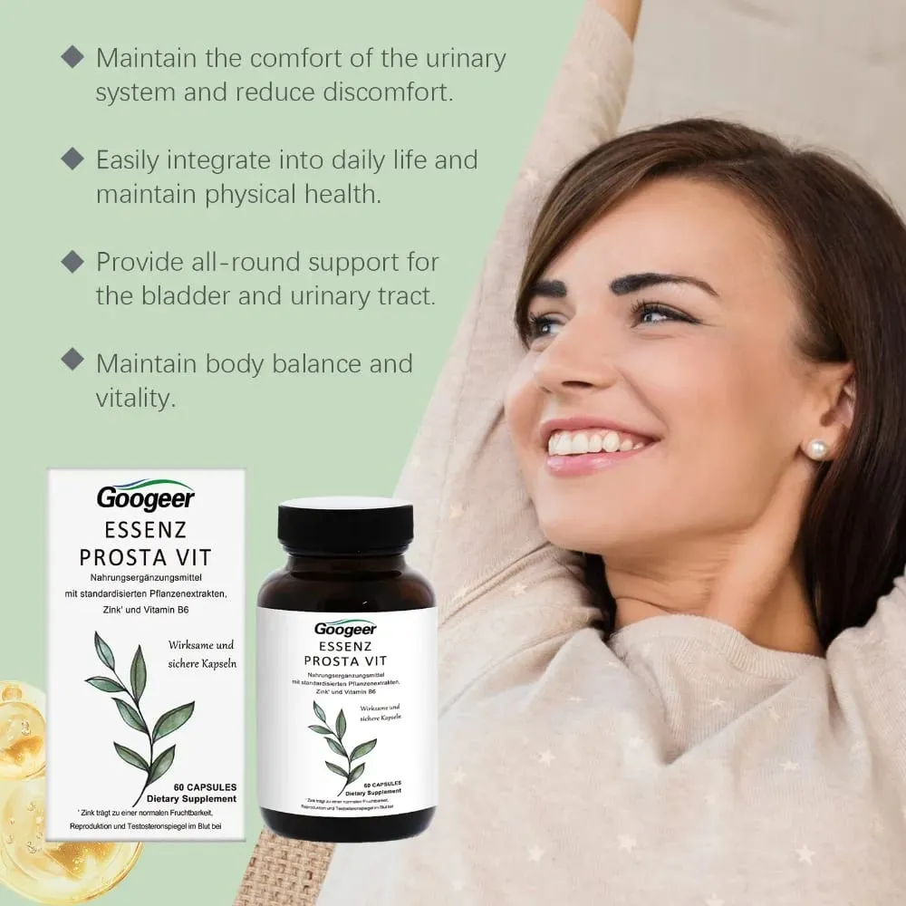Men’s Prosta Vit Wellness Capsules with Zinc Vitamin B6 Saw Palmetto Nettle Root for Vitality Support 60 Count — image 2