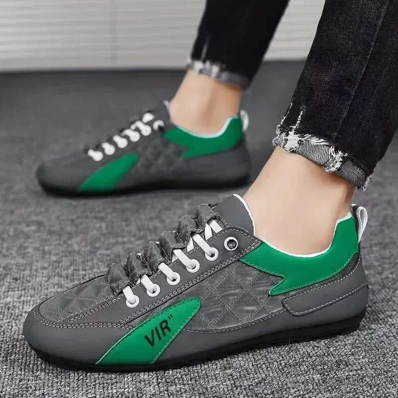 Férfi tornacipők csúszásmentes Új divatos, alacsony felsőrészű szabadidős cipők Könnyű férficipők Divattrend Outdoor Walking Shoes cipők