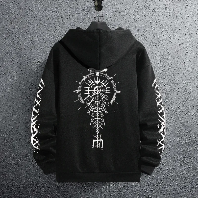 2025 Brand New Black Sweatshirts Autumn Winter Male Daily Casual Sporty Jogging Hoodie Men's Outwear Fashion Pullover