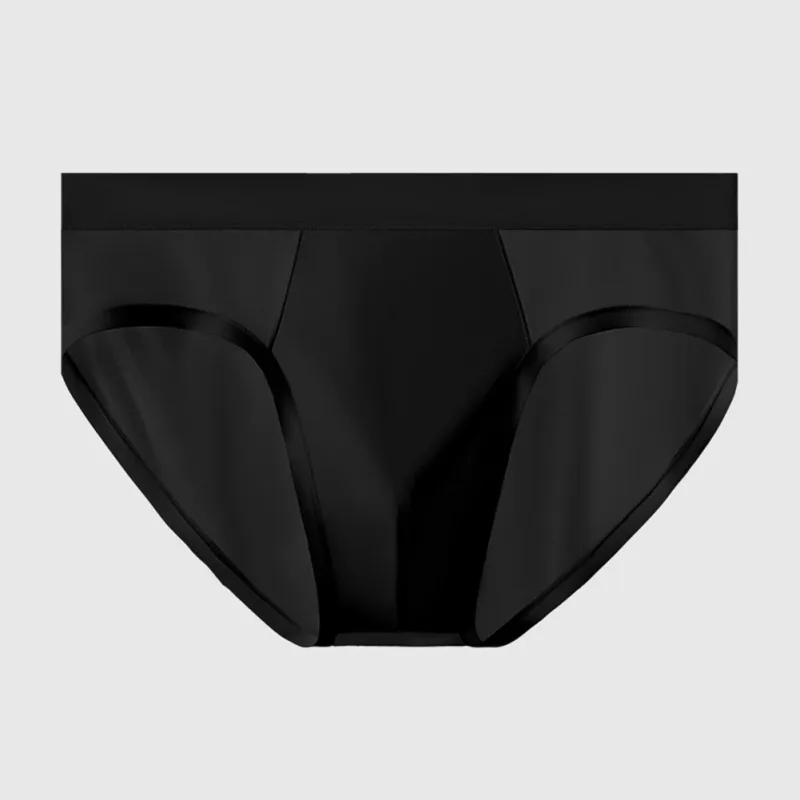 Men Ice Silk Seamless T-Back Mesh Sheer Brief Underwear Ultra-Thin Lingerie Mid Rise Calcinha Cool Extreme Men's Panties Classic