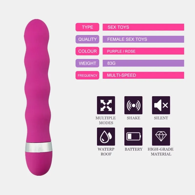 G Spot Vagina Vibrator Multi-speed Clitoris Butt Plug Anal Erotic Goods Products Sex Toys for Woman Men Adults Female Dildo Shop