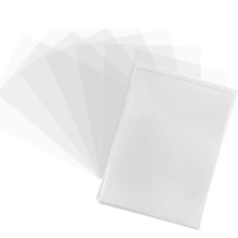 500 Counts Clear Penny Card Sleeves Plastic Soft Trading Card Protectors For Standard Pokemon MTG Baseball Sports Game Card