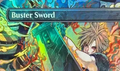 LK47 Foil Buster Sword Dark Ritual Opposition Agent Warren Soultrader Wasteland High-Quality TCG Proxy Cards (Black-Core)