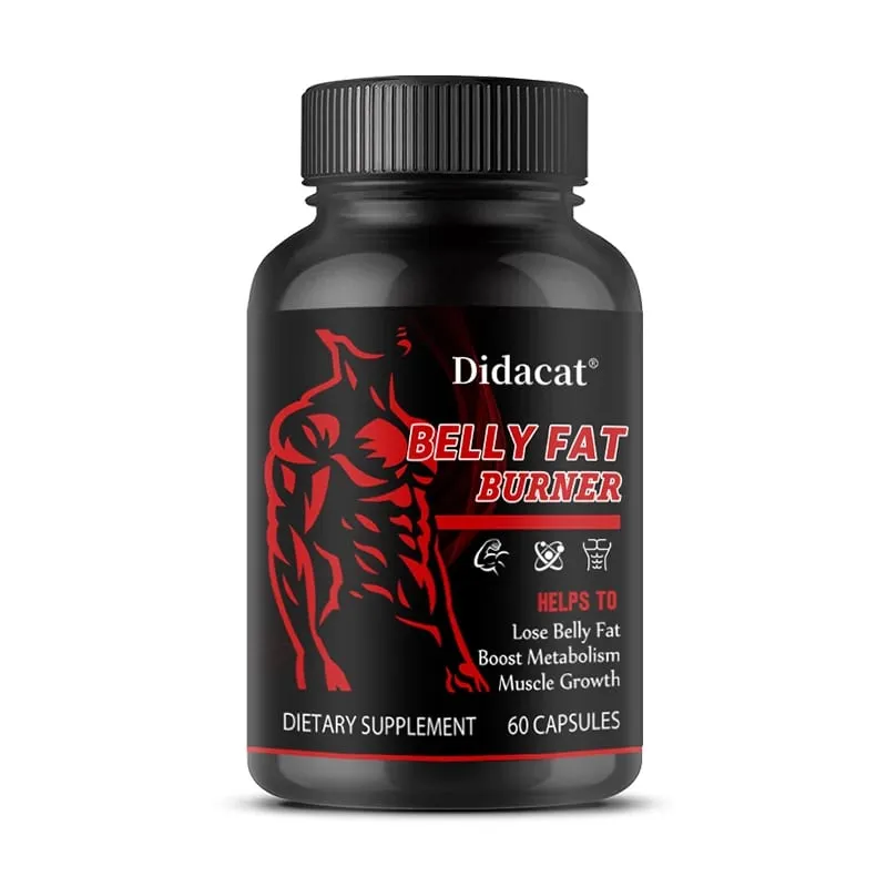 Stimulant-Free Men's Belly Fat Burner Capsules Boost Metabolism Burn Stubborn Fat Tighten Abs Preserve Muscle Caffeine-Free — image 10