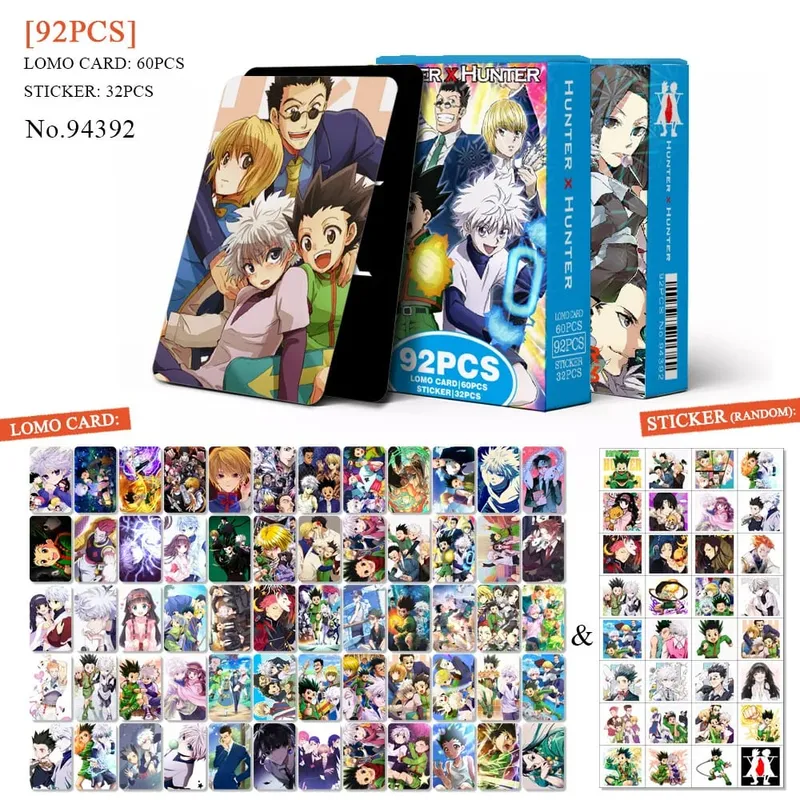 Anime Attack on Titan‌ Lomo Card Pohlednice Hračka Haikyuu Lékárnické deníky Honkai Star Rail Collection Karty s nálepkami Dárek
