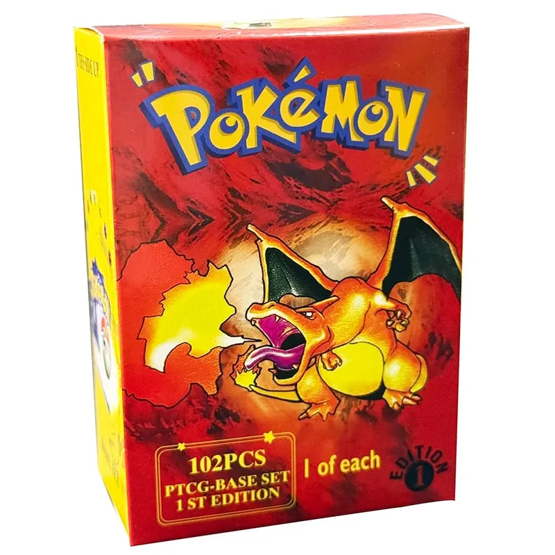 Proxy Cards 1ST Edition Booster Pack for the Base PKM Set BS Whole Set Venusaur/Charizard/Blastoise 11pcs/Pack TCG Giftsf — image 5
