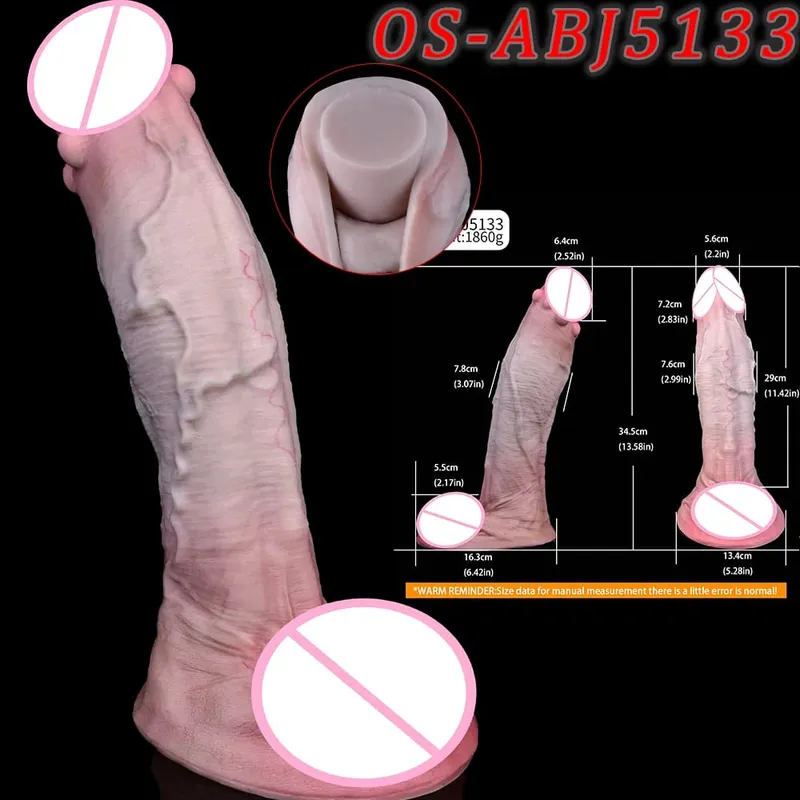 12 Styles Huge Dildo Soft Dual Density Butt Plug анальная пробка 18+ Male Female Anus Vagina Masturbation Sex Pleasure Toys