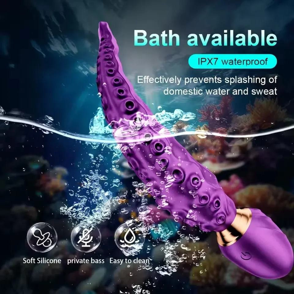 Artificial Tentacle Vibrator Women G-Spot Vagina Masseger Erotic Clitoris Stimulator Nipple Clitoral Dildo Adult Sex Toy