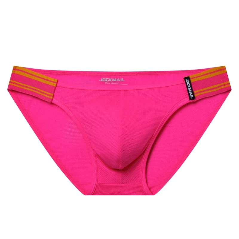 Herreundertøjstrusser Underbukser Nylon Mesh Quick Dry Herre Jockstrap Bikini Slip Herrebokserbukser eller som svømmebadebukser