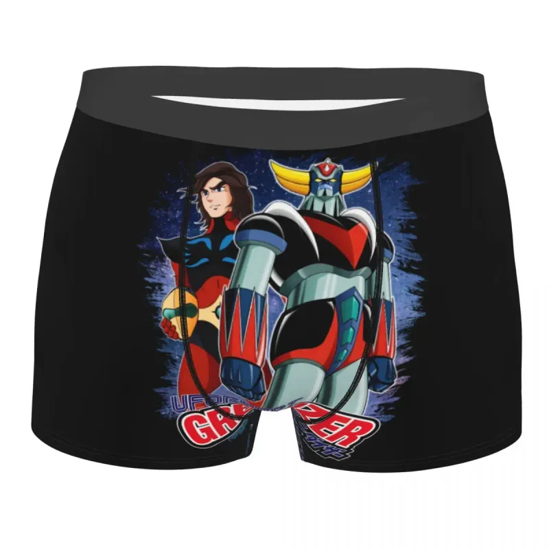 Custom Novelty Goldorak Ufo Robot Grendizer Boxers Shorts Panties Male Underpants Breathbale Briefs Underwear — image 35