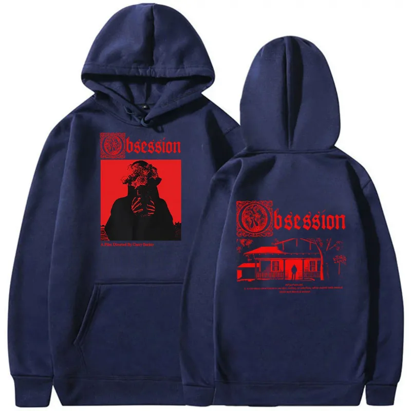 Obsession Movie Horror 2026 Hoodie Men Women Fleece Clothing Pullover Sweatshirt Vintage Fashion Long Sleeve Hoodies Streetwear