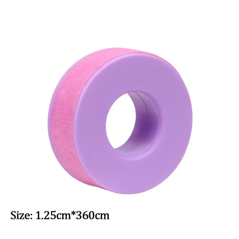 New10pcs Non-woven Silicone Gel Eyelash Tape Breathable Sensitive Resistant Microporous Eyelash Extension Color Tape Makeup Tool
