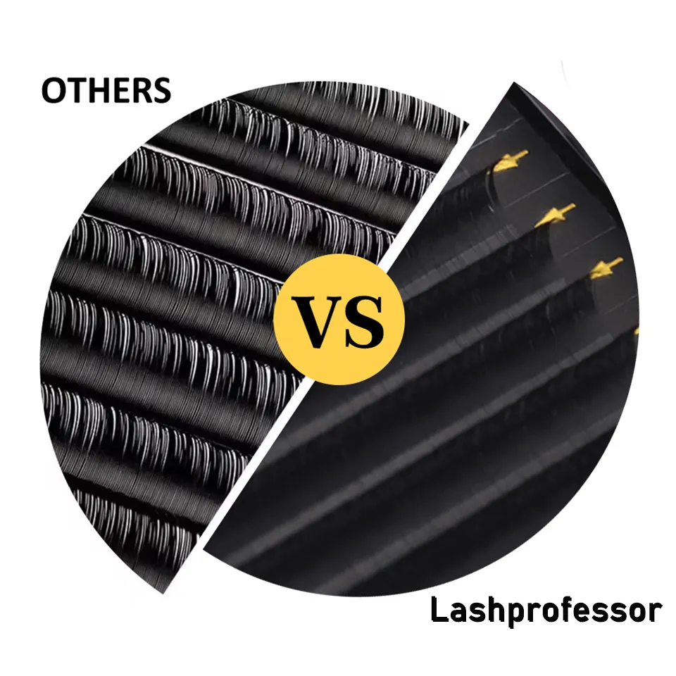 Lashprofessor 16Rows Individual De Cils Lash Trays 5-20mm Silk Classic Lashes Professional Salon Use Cashmere Eyelash Extensions