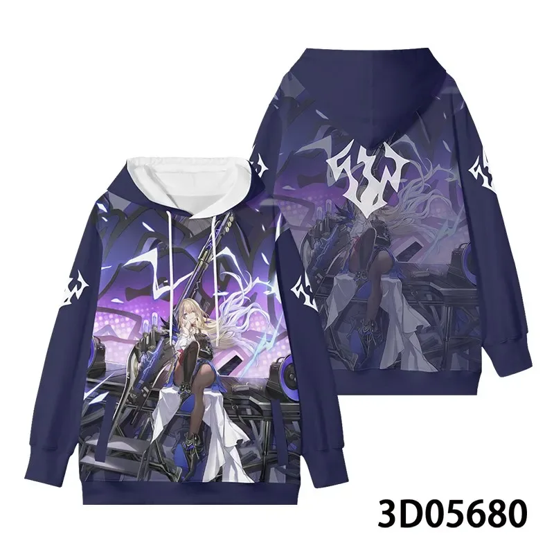 New Game Honkai: Star Rail All Role Playing Hoodies 3D Print Anime Sweatshirt Oversized Men Women Long Sleeve Tracksuit Pullover