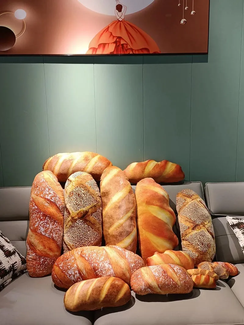 Giant Pillow Simulation Kawaii Big Bread Plush Pillow Doll Soft Cute Food Cushion Toys for Kids Children Birthday Christmas Gift — image 8