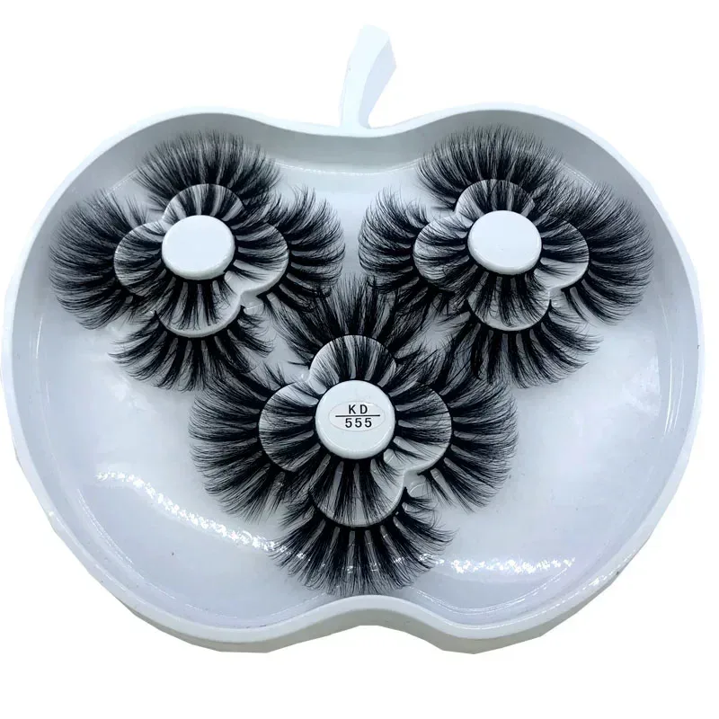 9 Pairs 3D Soft Mink False Eyelashes Handmade Wispy Fluffy Long Lashes Natural Eye Extension Makeup Kit Cilios
