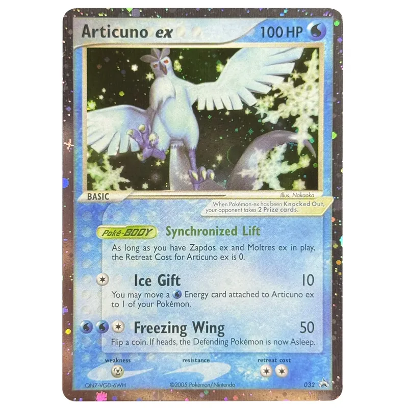 Proxy Cards Nintendo Black Star Promos Articuno Kyogre Moltres Rayquaza Zapdos Groudon New Holographic PKM Proxy Toys — image 7