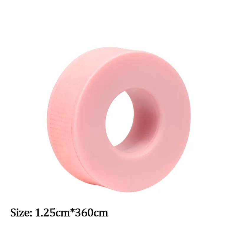 New10pcs Non-woven Silicone Gel Eyelash Tape Breathable Sensitive Resistant Microporous Eyelash Extension Color Tape Makeup Tool