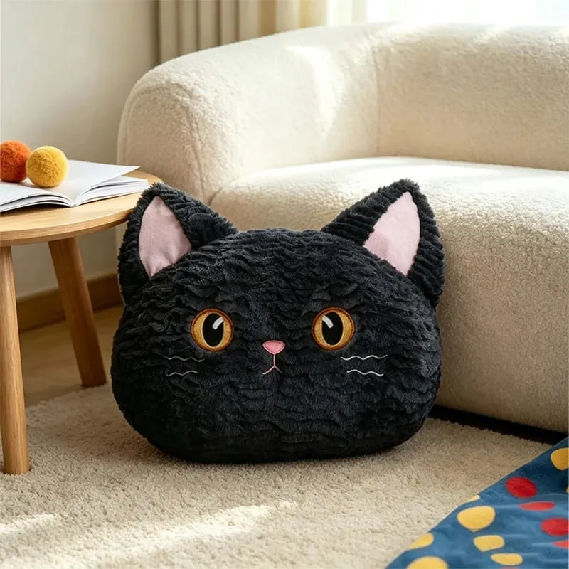 40CM Kawaii Cartoon Animal Plush Pillow Soft Stuffed Soft Fox Sheep Frog Cat Seal Dog Pig Cushion Funny Home Decoration Gifts