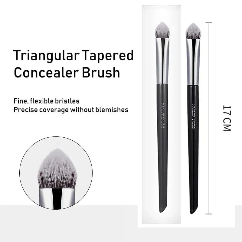 Concealer Makeup Brush Triangle Beveled Precision Soft Smudge Brushes Cover Acne Dark Circles Multi-Function Detail Makeup Tools