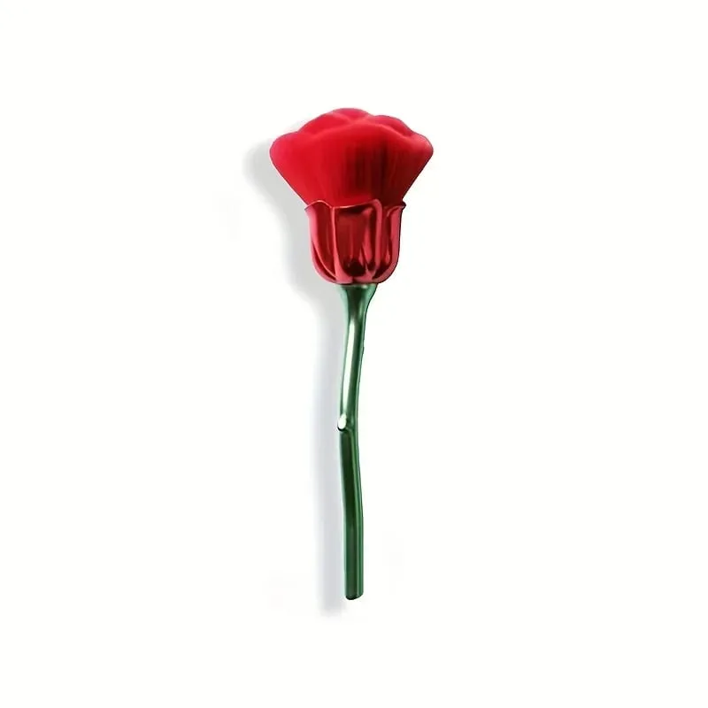 A Rose Shaped Nail Dust Brush Soft Bristles Makeup Foundation Make-Up & Powder Blusher Tools Foundation Make-Up Beauty Brush — image 8