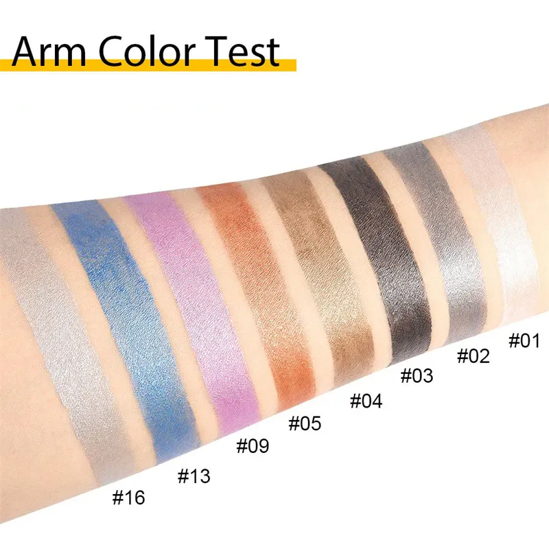 16 Colors Pearlescent Eyeliner Eyeshadow Pencil Color Glitter Waterproof Long-Lasting Shimmer Eye Makeup Non-smudge Eyeliner