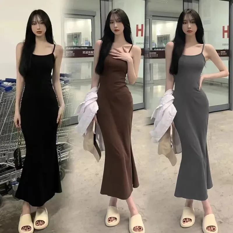 2026 Summer Sweetheart Neck Dress Women Sleeveless Backless Mini Dress Pure and Sexy Tight-Fit Party Dress with High Waist