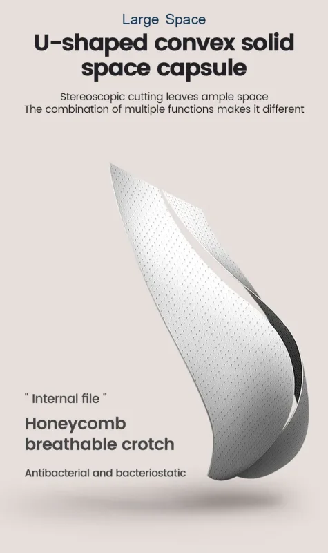 Men's all-cotton underwear for summer, thin pure cotton triangle pants, low waist, sexy underpants, oversized shorts