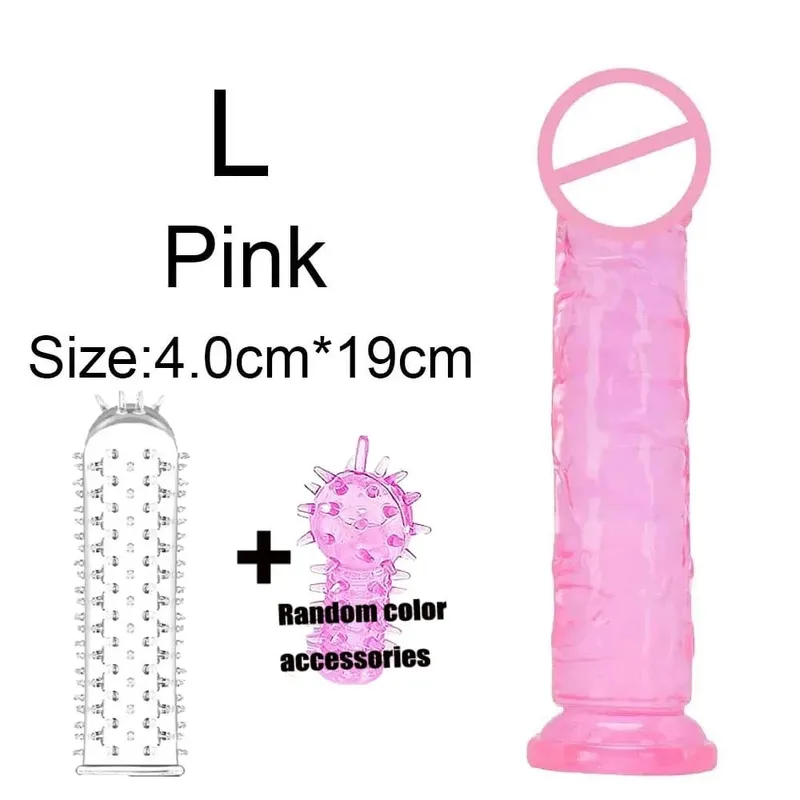 ราคาถูกสุดนุ่มสมจริงผู้หญิงเร้าอารมณ์ Anal Big Dildo ดูดถ้วย Jelly Dick เพศของเล่น Soft Clitori ช่องคลอด Masturbators อวัยวะเพศชาย