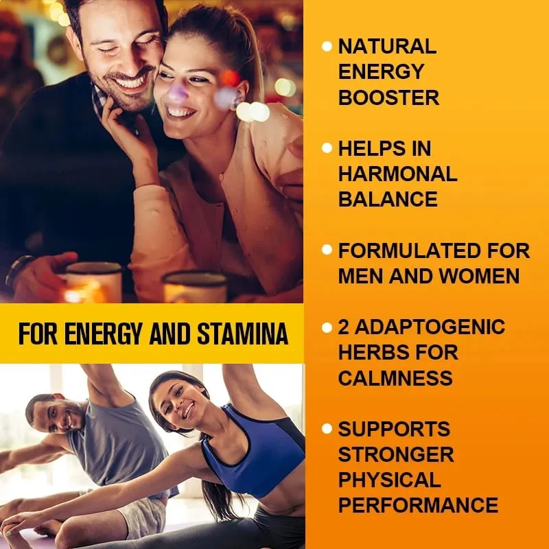 Maca & Ginseng Capsules 10000mg (Yellow+Red+Black) Extract Strength Endurance Muscle Mass Energy & Muscle Support