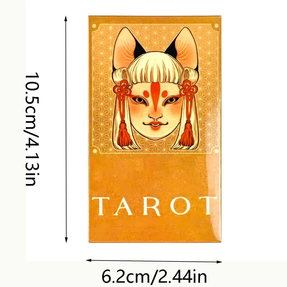 Yokai Tarot Cards Rooted In Japanese Folklore English Version Divination Board Game Family Gathering Party Cards Game Tools