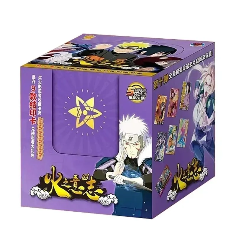 Genuine Anime Naruto Cards Shippūden Kakashi Ninja TCG SSR Rare Trading Collection Cards Battle Carte for Children Toy Gifts — image 17