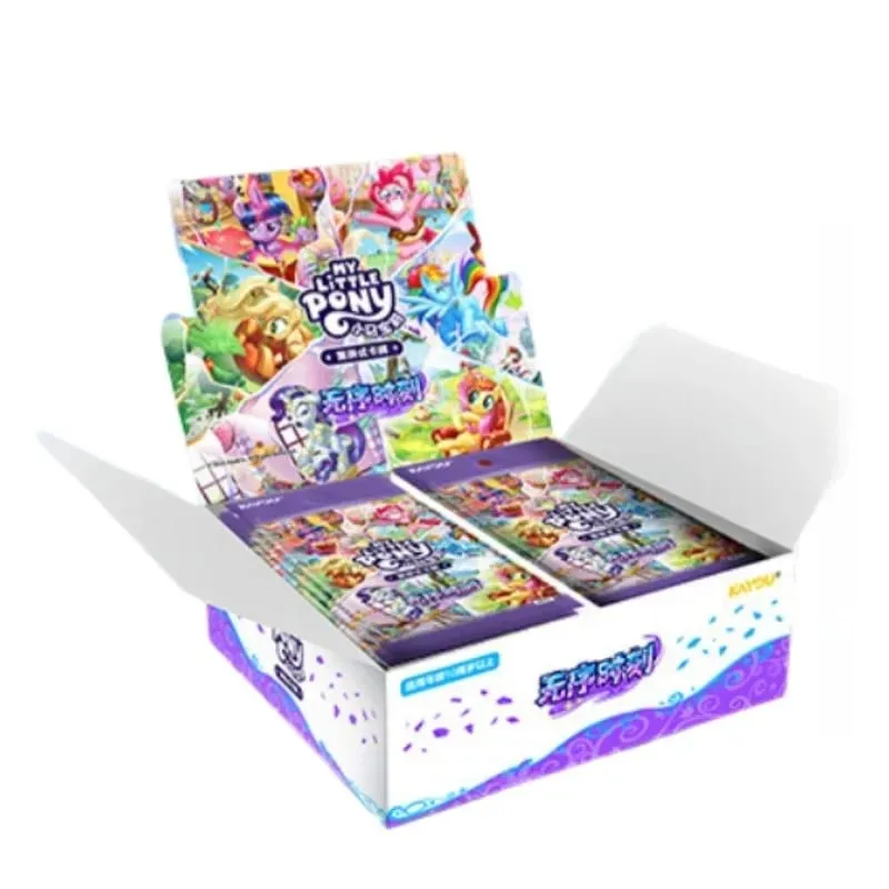 Genuine My Little Pony Card Friendship Forever Star Pack Gorgeous Gilded Princess Collectible Card Children's Holiday Gift