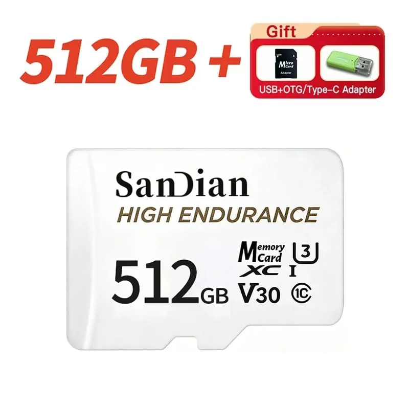 Original Micro TF SD Memory Card Class 10 128GB 256GB U3 V30 High Speed Flash Memory Card A2 4K Video for Samrtphone PC Camera — image 9