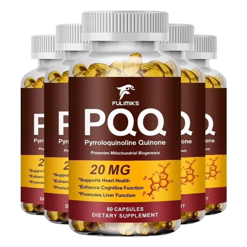 PQQ Capsules 20 mg with Bacopa Monnieri & ALA Supports Mitochondrial Function Stress Management Heart Health & Brain Energy — image 11