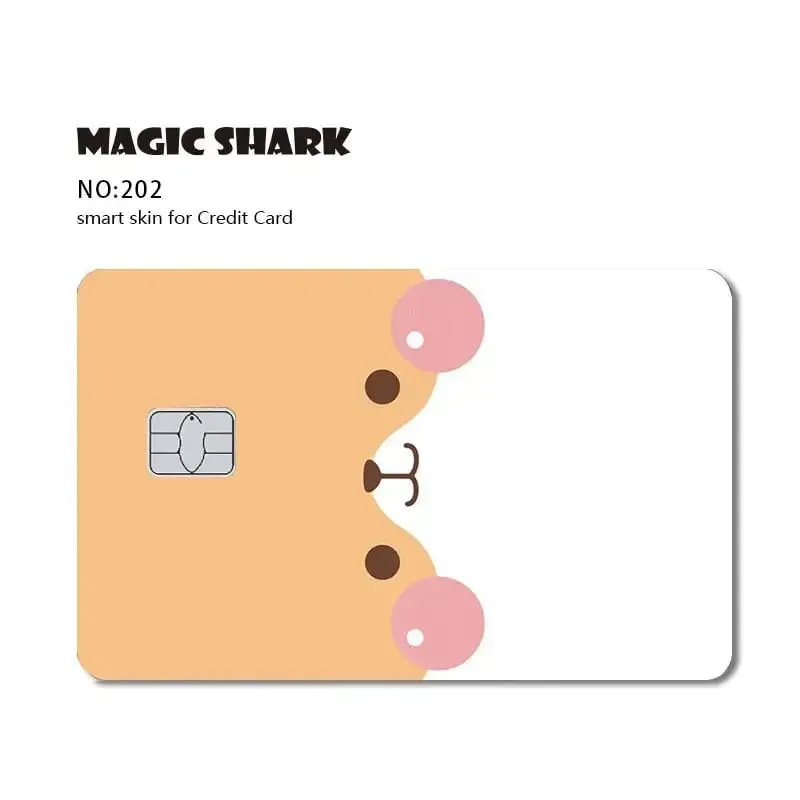 Magic Shark Meme Poke Dog Matte PVC Shockproof Sticker Film Skin Cover for Debit Credit Bank Card No Fade — image 17