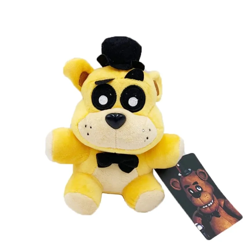 FNaf 18CM Plush Toys Bonnie Bear Foxy Cartoon Stuffed Dolls Freddy Kids Cute Game Doll Gifts