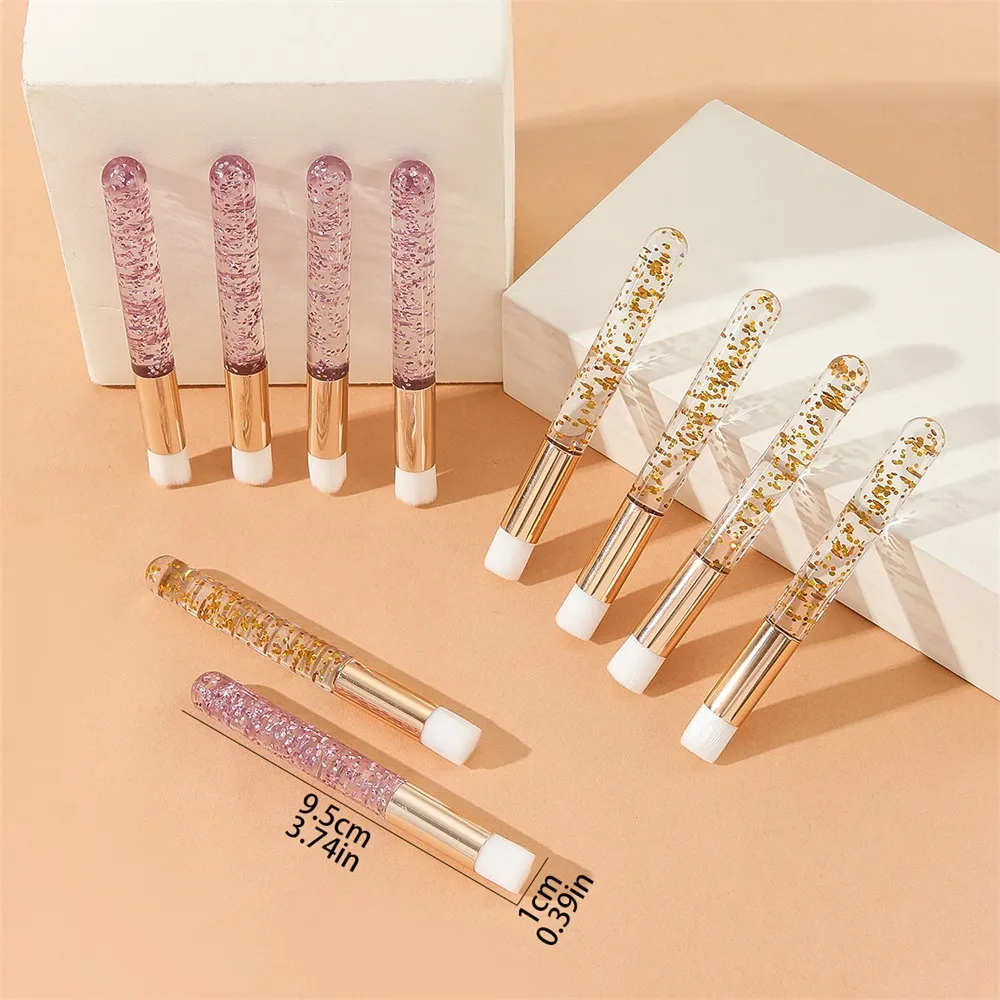 Libeauty Wholesale Eyelash Cleaning Brushes For Eyelash Extensions Glitter Lash Shampoo Brushes Nose Pore Cleansing Makeup Tool
