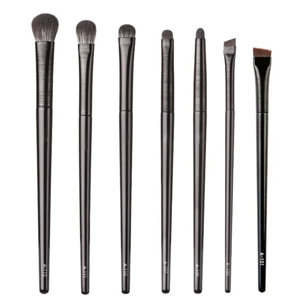 5/6pcs Convenient Multi-use Eyeshadow Brushes Soft with Plastic Handle Smudge Makeup Brushes Make Up Tools — image 4