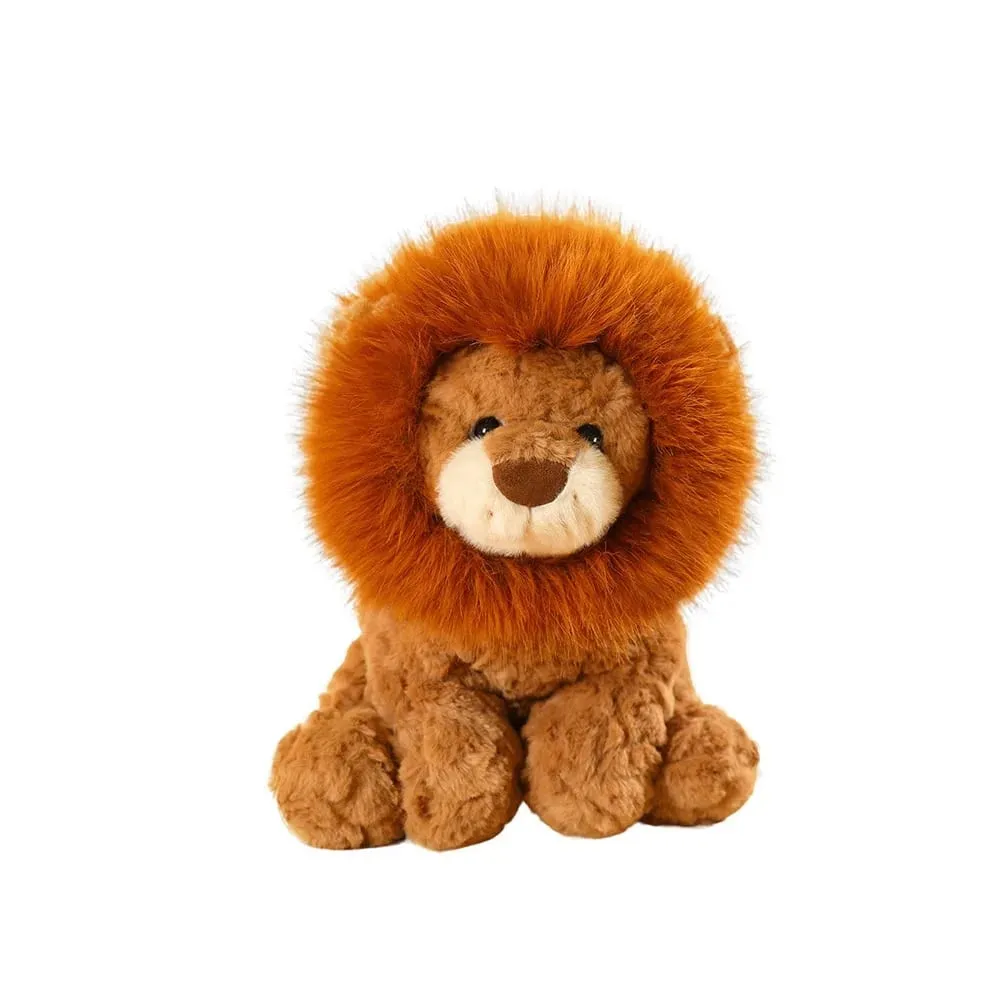 Creative Gift Soft Lion Animal Pillow Cute Emotional Support 13.8inch Pillow