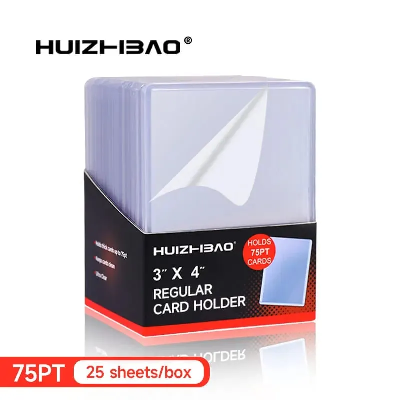 35pt 55pt 75pt 100pt 130pt 180pt 260pt 360pt for top loader protector holder trading storage card Football baseball sport cards