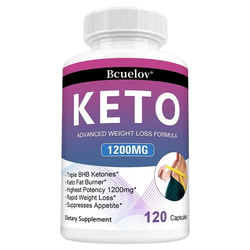 Advanced Keto Capsules Weight Management Metabolism Boost Appetite Control Energy Support Digestive Health Supplement