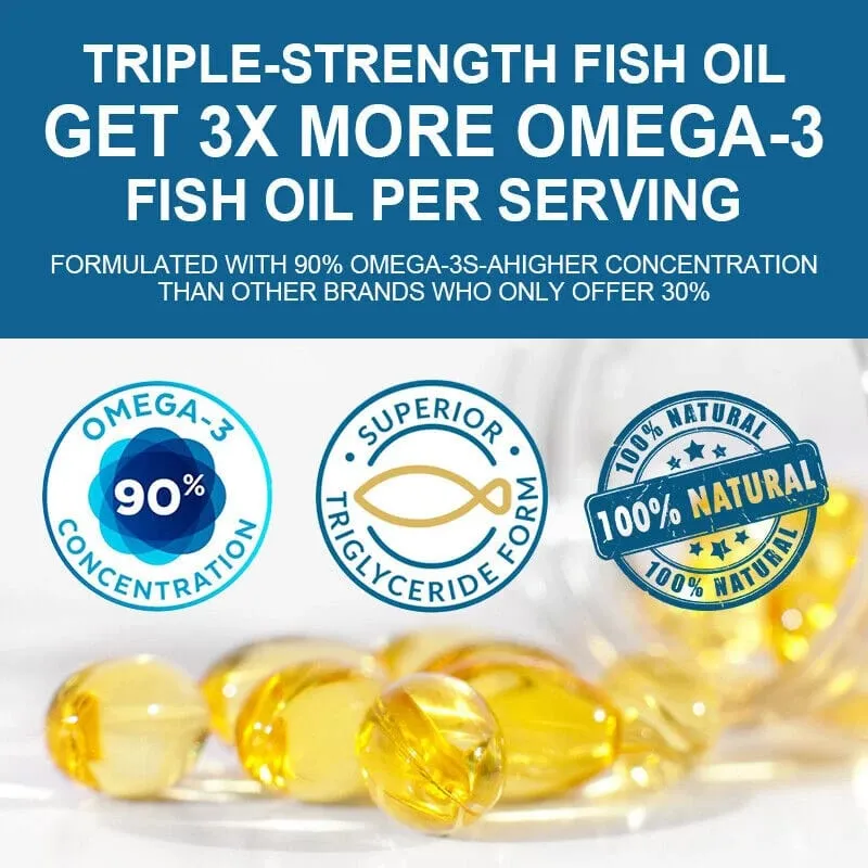 Cápsulas gelatinosas naturais de óleo de fígado de bacalhau - ricas em ômega-3 EPA DHA vitamina A D - apoiam a saúde imunológica das articulações e dos olhos do coração, cérebro
